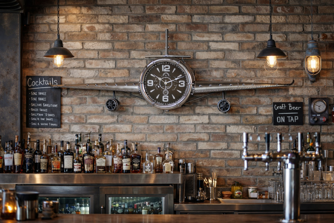 Aeroplane Clock