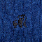 Black & Royal Blue Bamboo Sock Bundle - Four Pairs