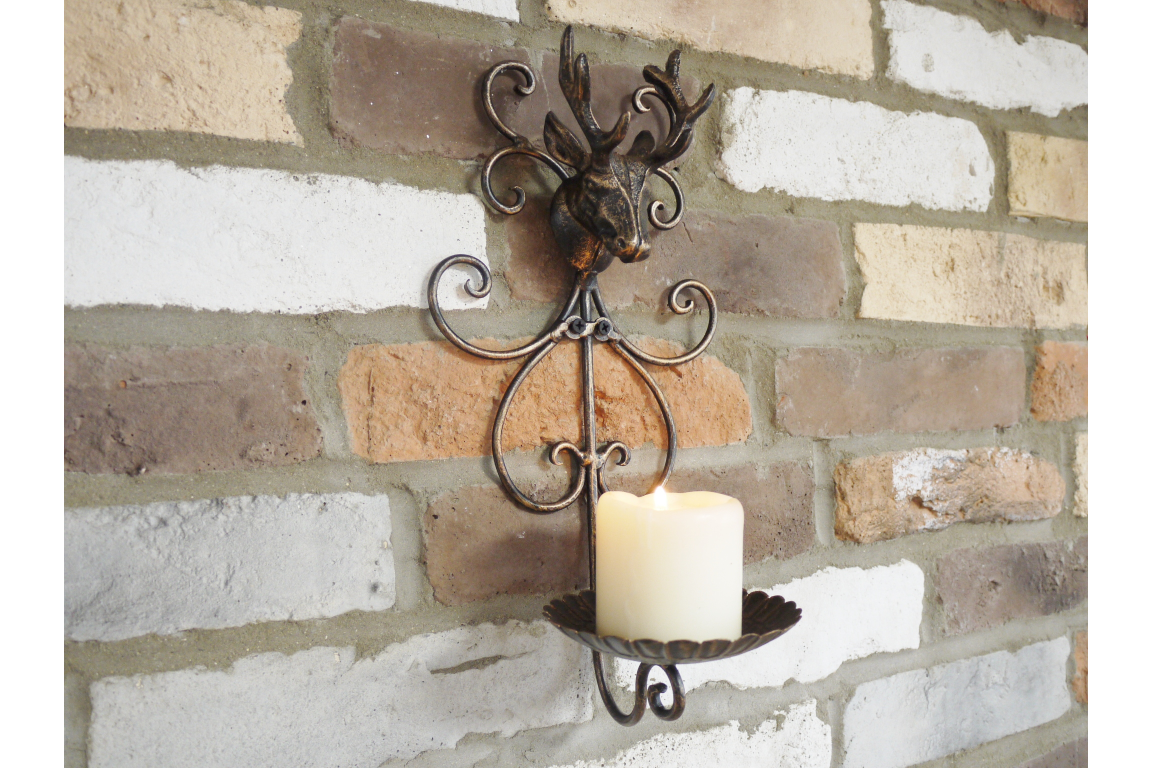 Stag Candle Holder