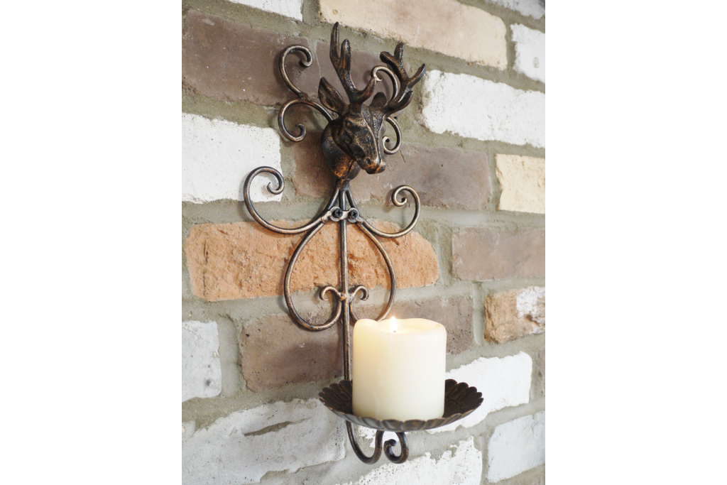 Stag Candle Holder