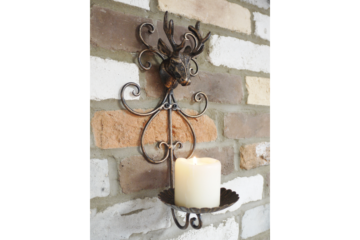 Stag Candle Holder
