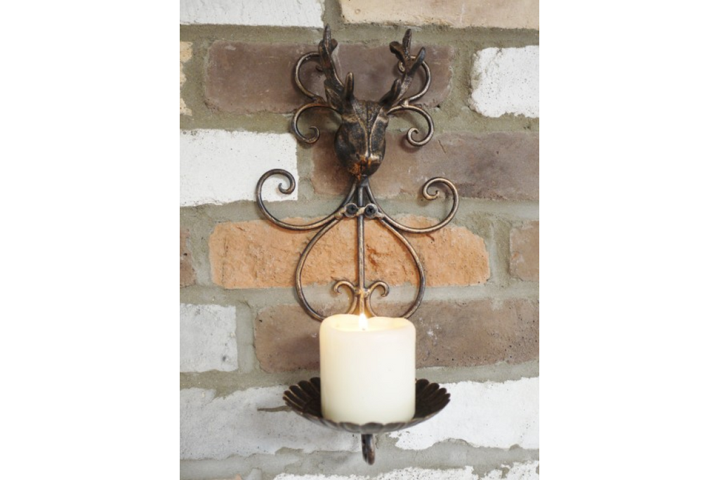 Stag Candle Holder