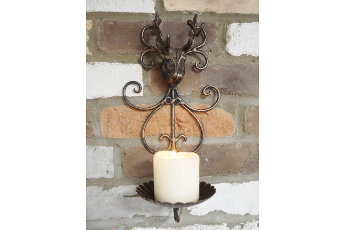 Stag Candle Holder