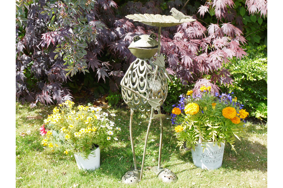 Frog Bird Feeder