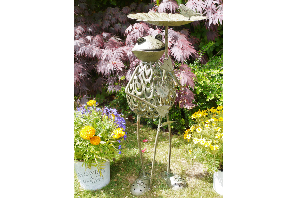 Frog Bird Feeder