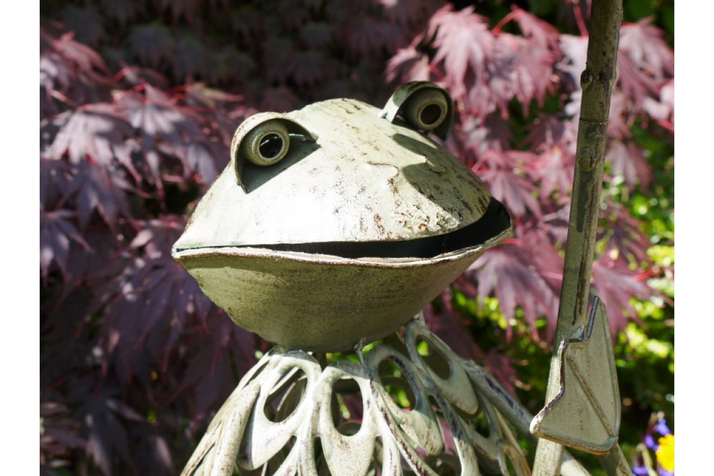 Frog Bird Feeder