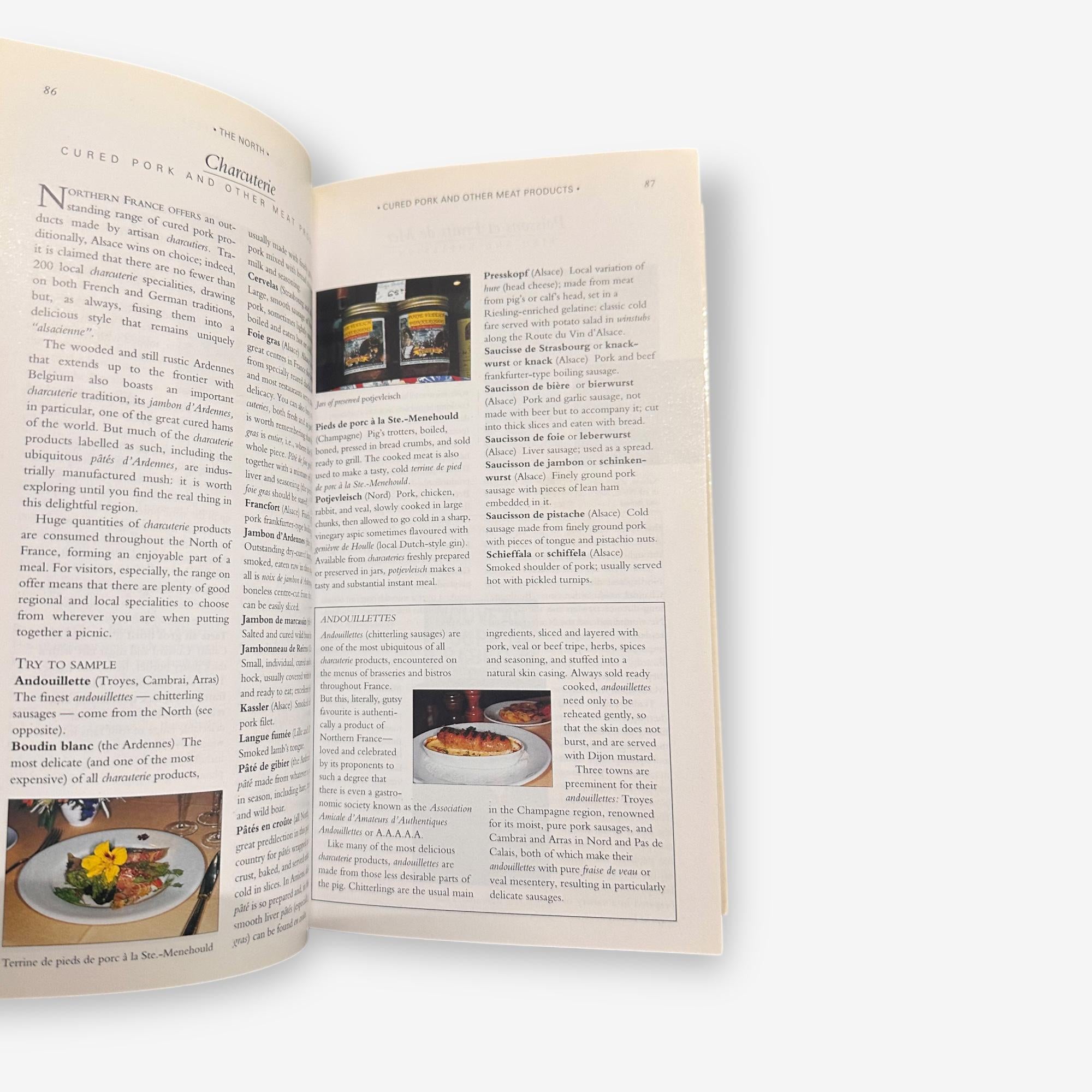 The Food Lover's Companion To France - Paperback Book (Marc & Kim Millon) 1996