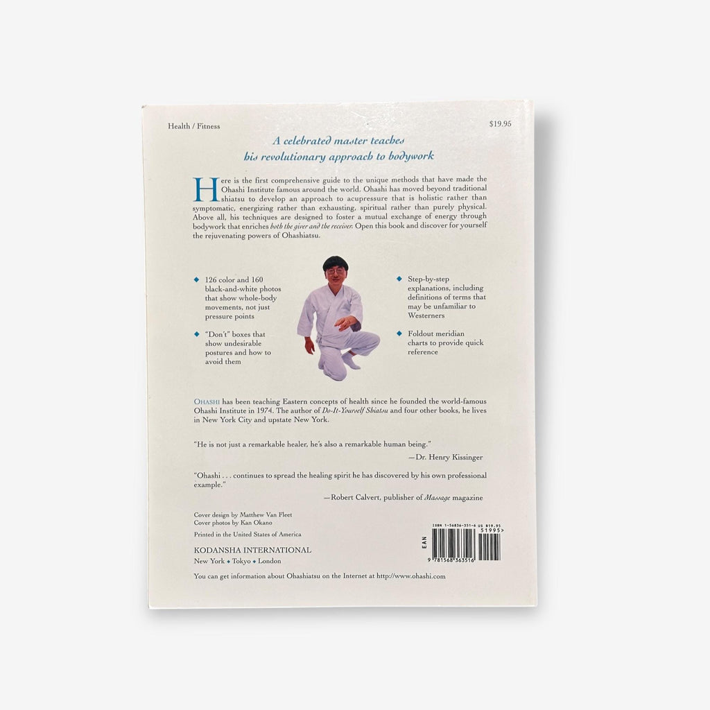 Beyond Shiatsu - Ohashi's Bodywork Method - Paperback Book (Ohashi) 2003