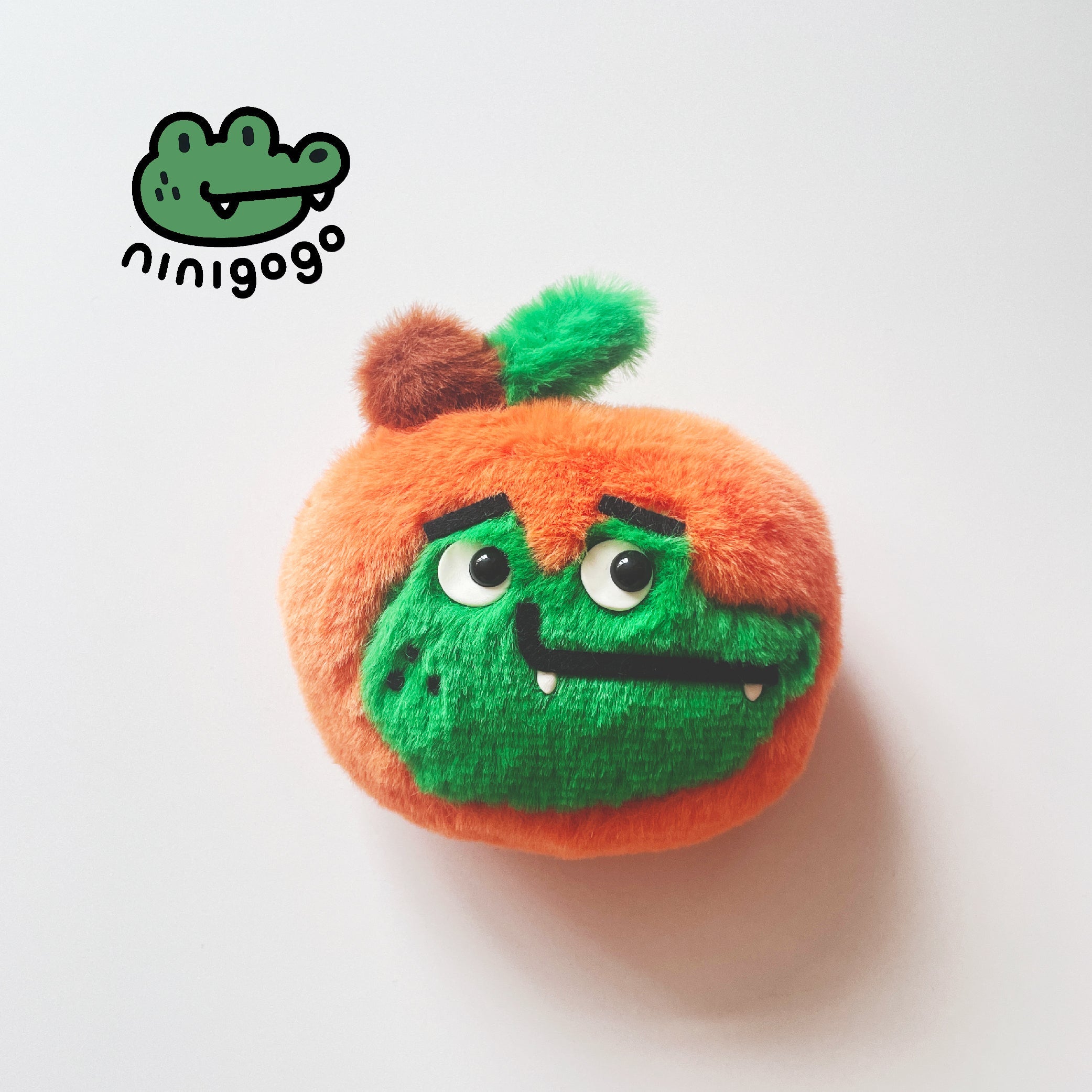 NINIGOGO | Orange Crocodile EGO Plush Charm