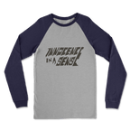 Innocence Women's Classic Raglan Long Sleeve Shirt Grey Navy Unisex