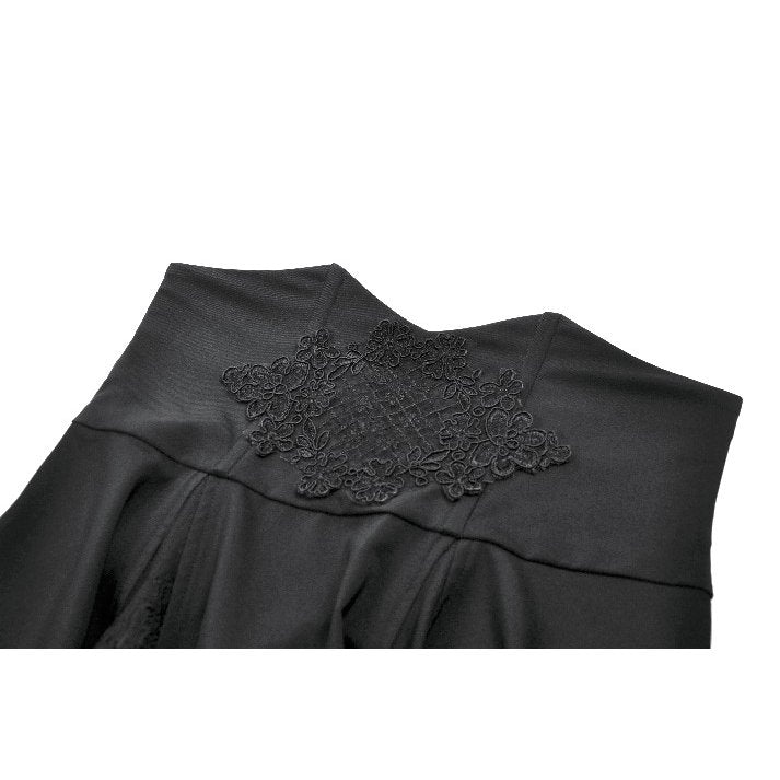 Dark in Love Elegant Gothic Long Skirt