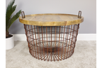 Basket With Wood Lid