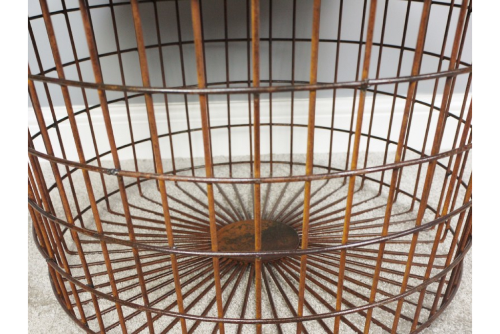 Basket With Wood Lid