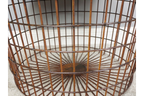 Basket With Wood Lid