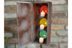 Traffic Light (Battery) Candle Holder