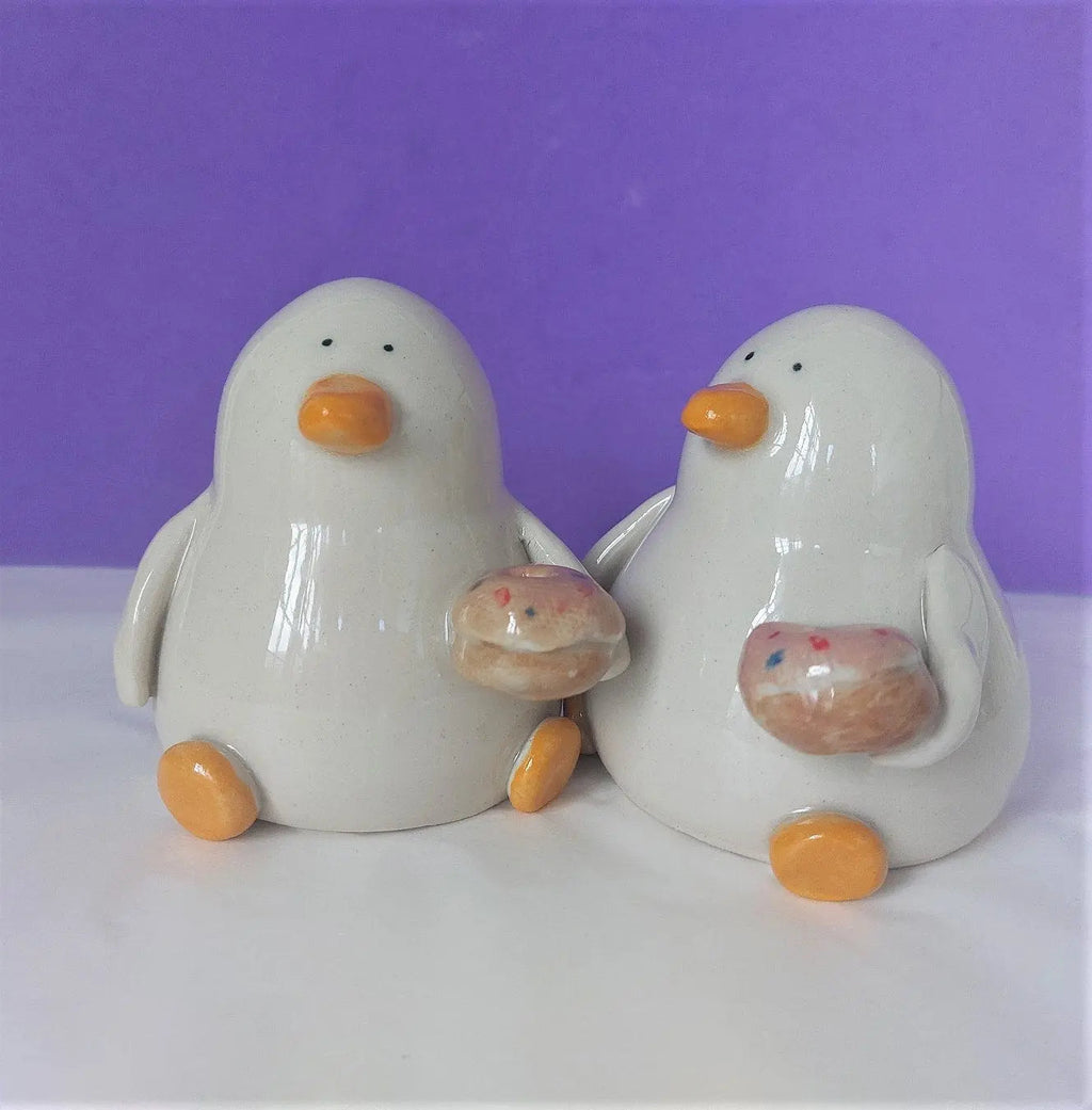 Duncan's Doughnut Ceramic Ornament