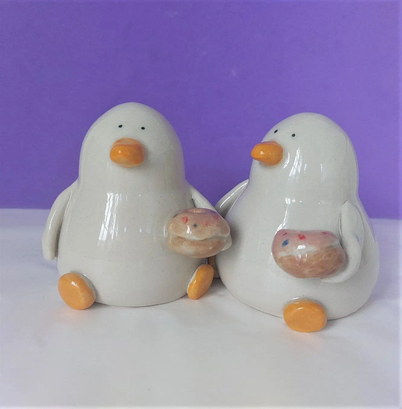 Duncan's Doughnut Ceramic Ornament
