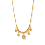 Seraphina Luxe 18k Gold Plated Charm Necklace