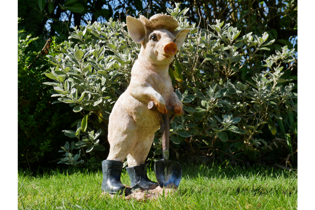 Pig With Spade