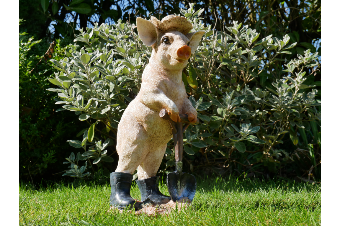 Pig With Spade