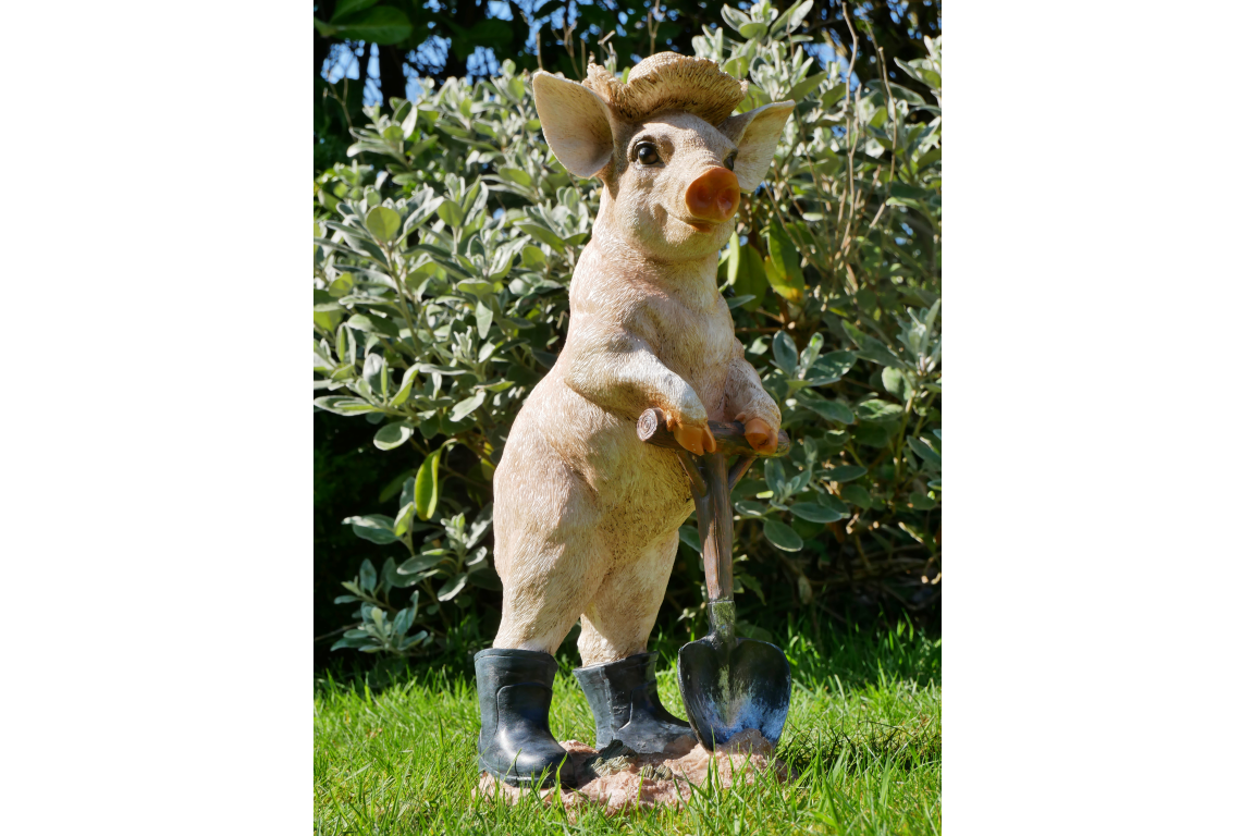 Pig With Spade