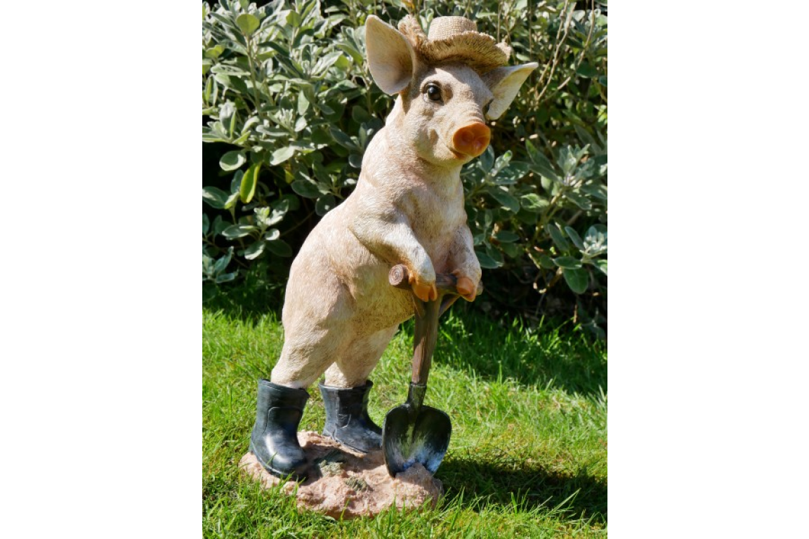 Pig With Spade