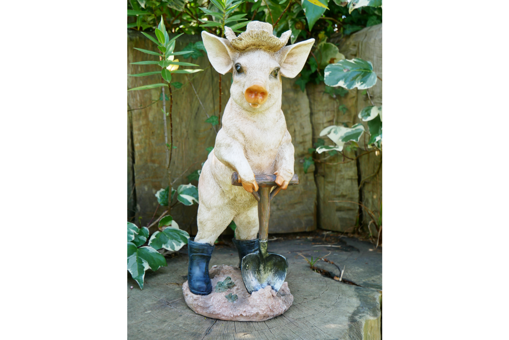 Pig With Spade