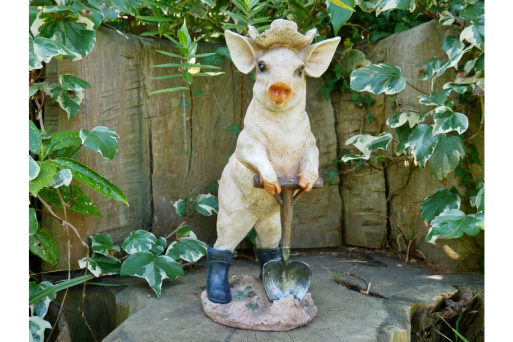 Pig With Spade