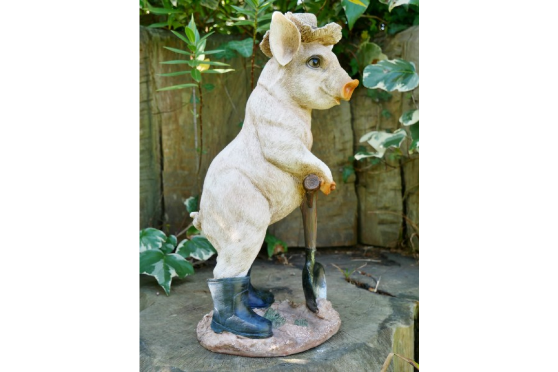 Pig With Spade