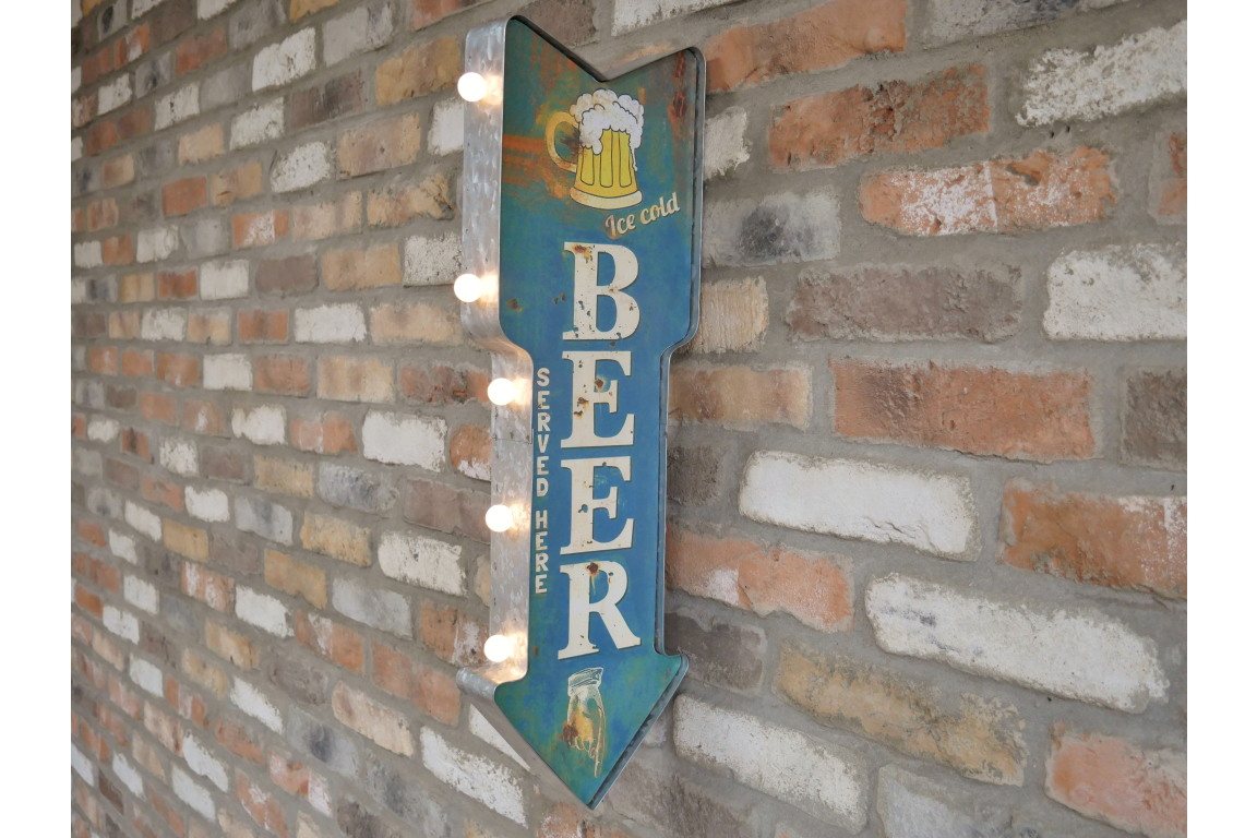 Beer Light Up Sign