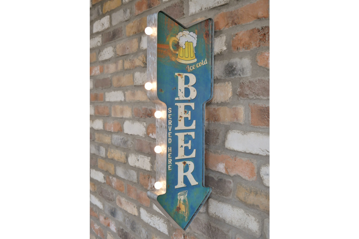 Beer Light Up Sign