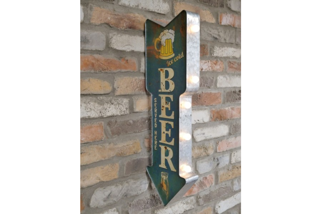 Beer Light Up Sign