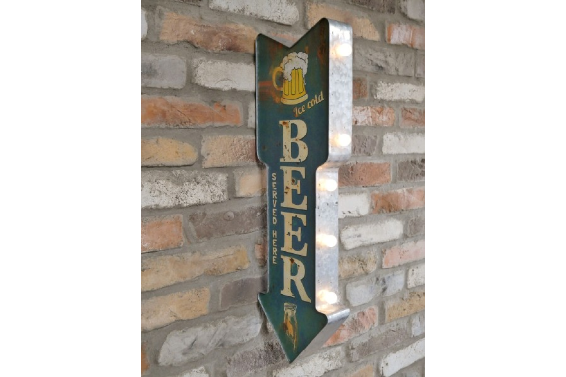 Beer Light Up Sign