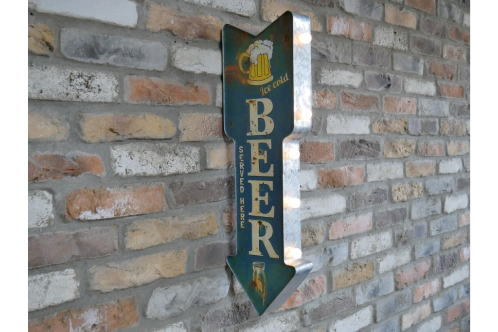 Beer Light Up Sign