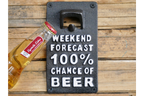 Sign With Bottle Opener