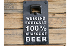 Sign With Bottle Opener