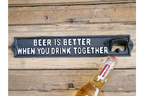 Sign With Bottle Opener