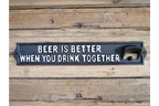 Sign With Bottle Opener