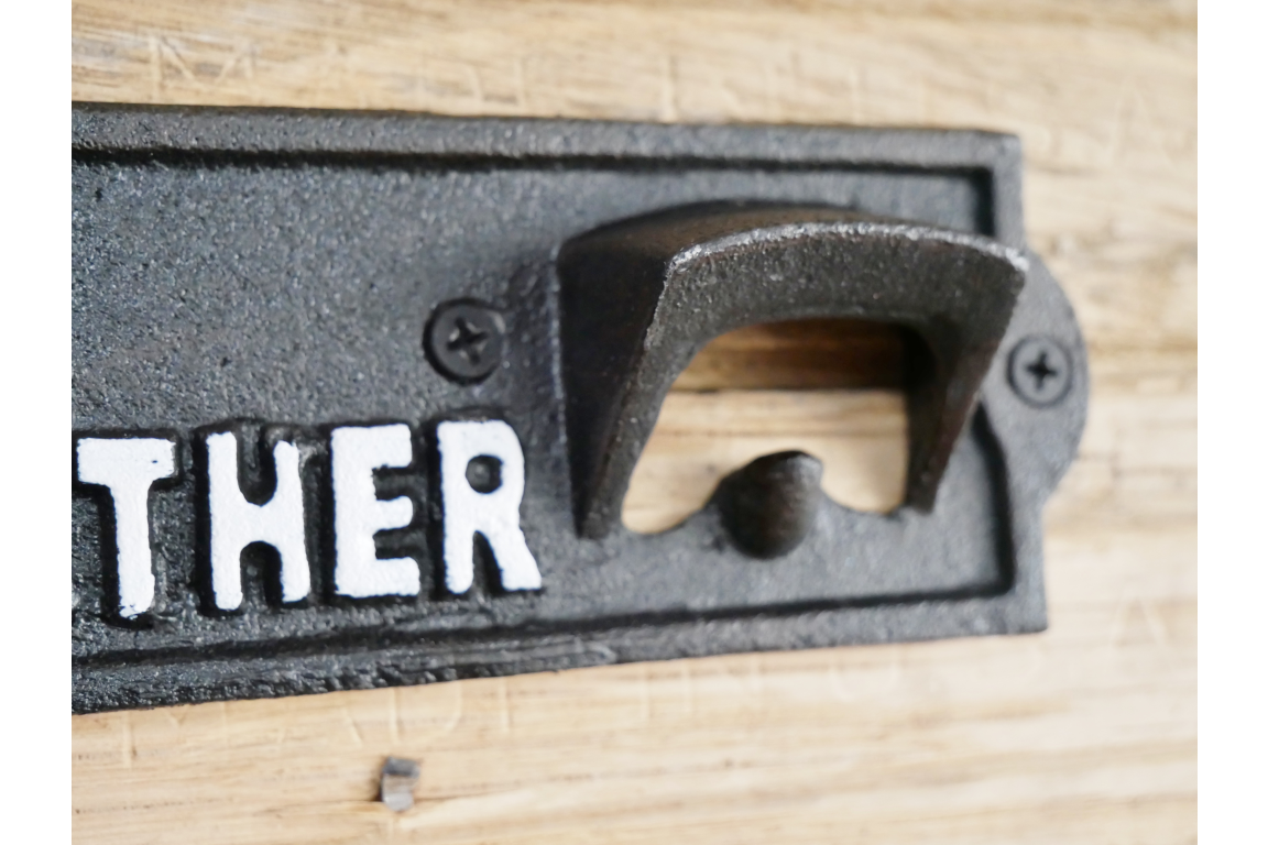 Sign With Bottle Opener