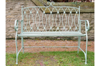 Pistachio Button Bench