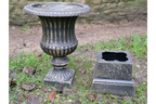 C4 Urn & Base BZ Finish