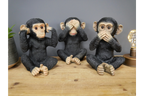 Set Of 3 Monkeys