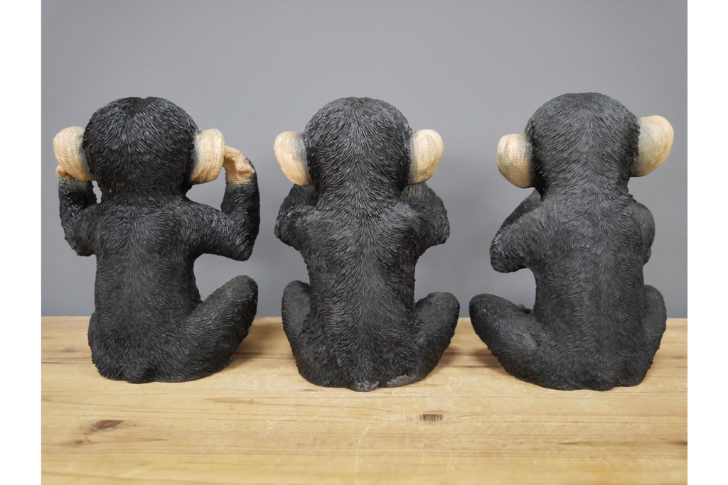 Set Of 3 Monkeys
