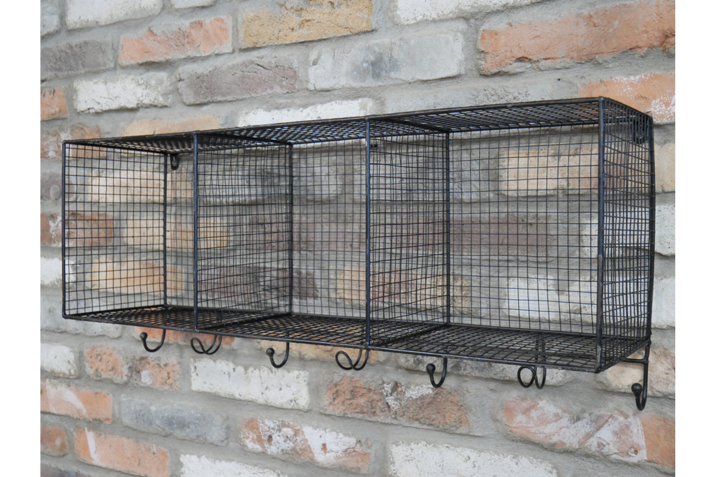Shelf Unit With Hooks