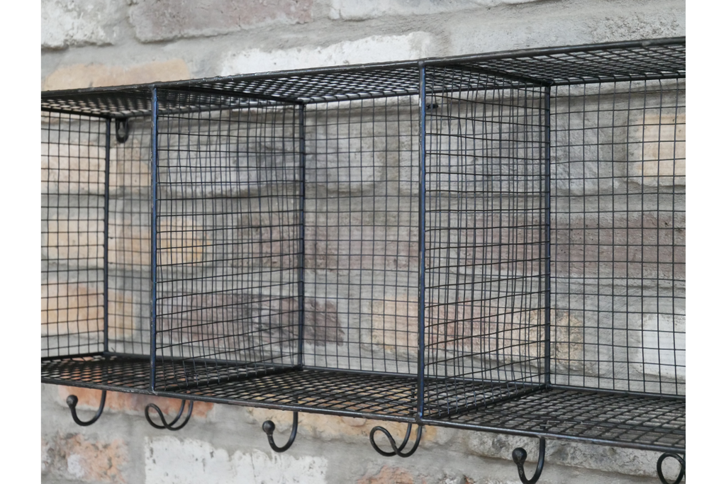 Shelf Unit With Hooks