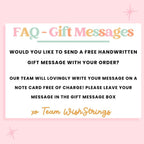 WishStrings Pocket Hug – Special Nan Keepsake Gift | Mini Heart Token | Thinking of You | Letterbox Hug | Birthday or Just Because