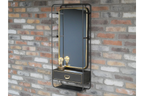 Wall Unit With Mirror