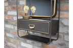 Wall Unit With Mirror