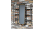 Wall Unit With Mirror