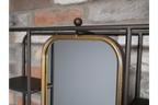 Wall Unit With Mirror